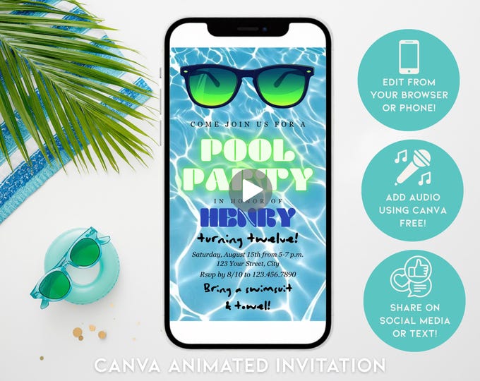 Video Birthday Invites