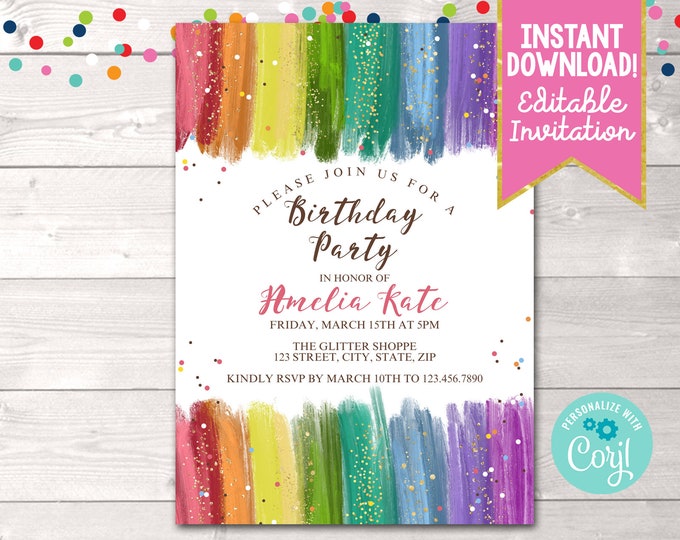 Birthday Party Invites