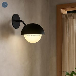 Brass Globe Chandelier: Mid Century Modern Sputnik Light, 6-Inch Globe