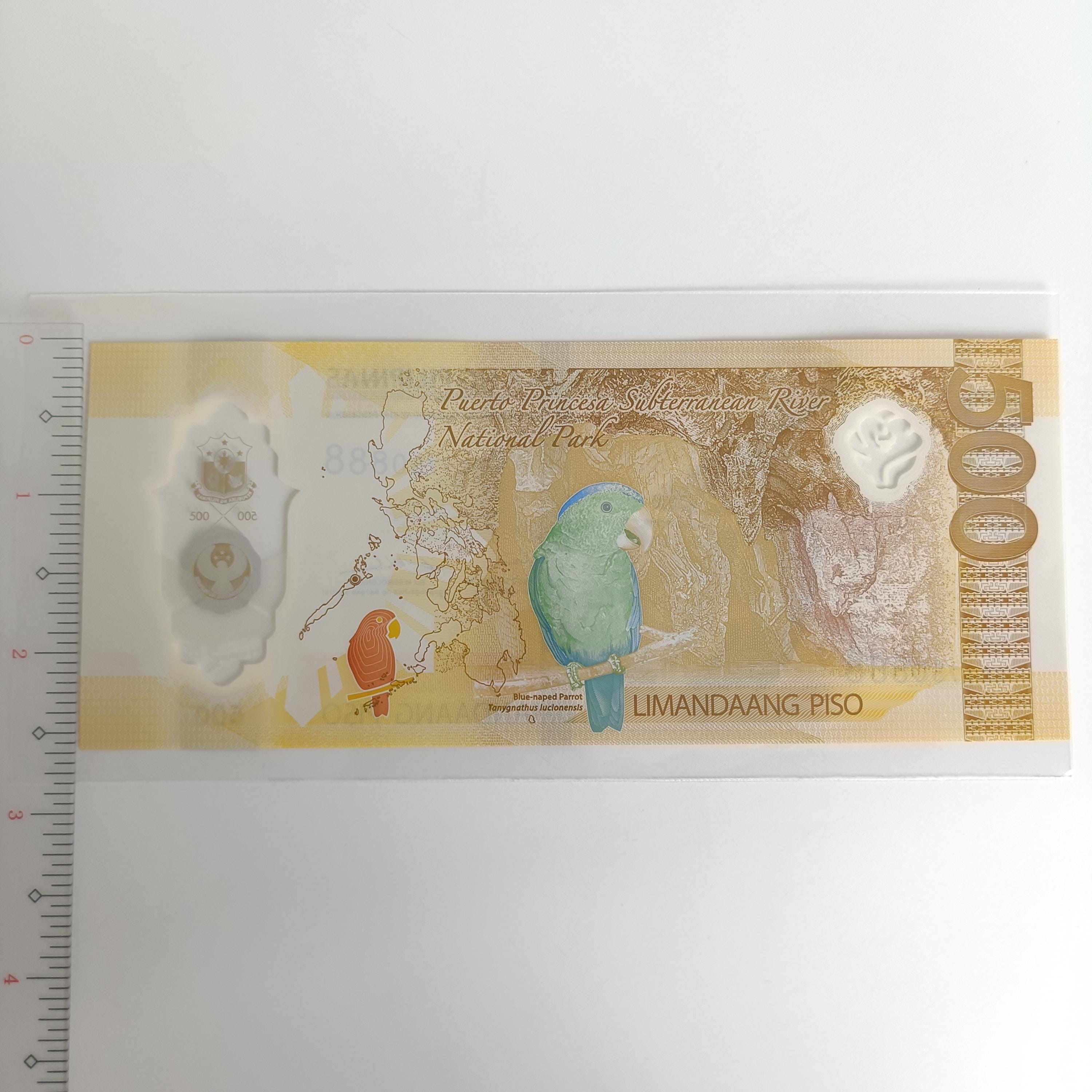 ファンシーシリアル888 フィリピン 500 Y2024 ポリマー紙幣、マルコスBBM -  レモロナ、初版シリーズ、貨幣コレクション、貨幣学、バラエティ - Etsy 日本
