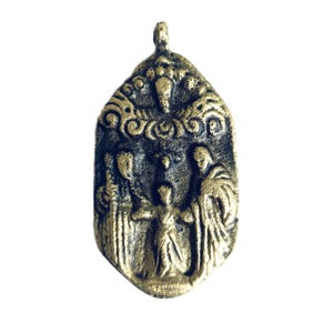 Birhen Animasola Amulett für Glück und Schutz | Authentische handgefertigte philippinische spirituelle Medaille für Glück, positive Energie, Segen