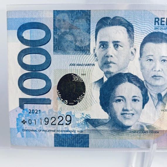 フィリピン1000ペソ古いフィリピンの紙幣 フィリピン紙幣から学ぶ歴史