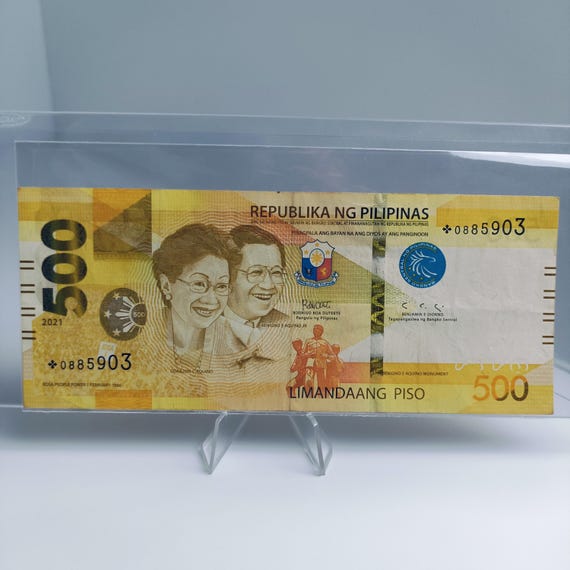 フィリピン　ニノイアキノ500ペソSPECIMEN (見本) フィリピン ニノイアキノ500ペソSPECIMEN (見本) - メルカリ