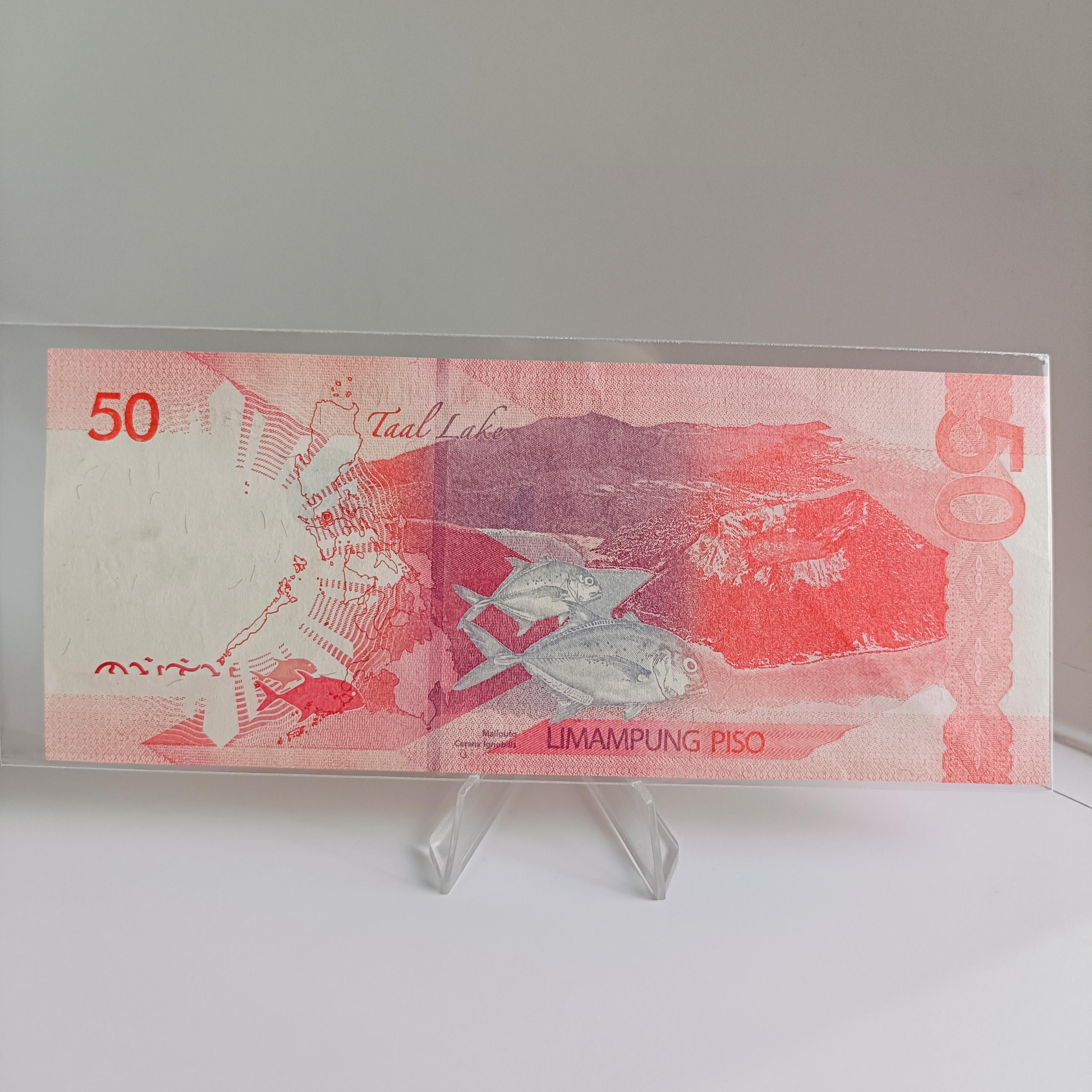 Error 50 Pesos Banknote: Multiple Missing Print, Philippines New Generation  Currency - Etsy Canada