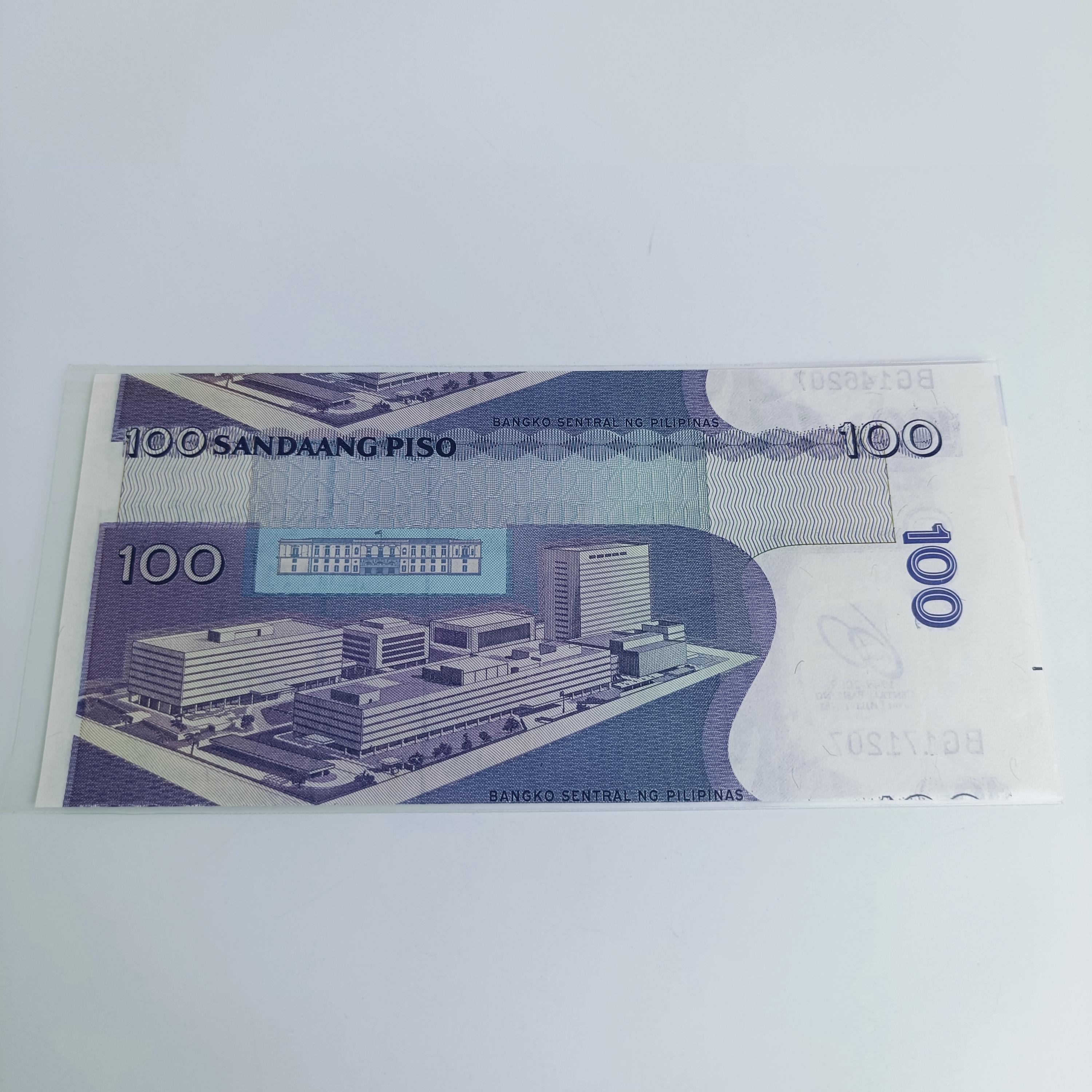 フィリピン100ペソ紙幣（裁断ミス）：コレクター向けエラー紙幣 - Etsy