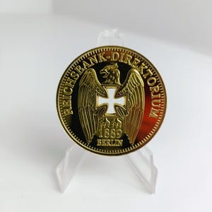Moneda Conmemorativa del Reichsbank Berlín 1889: Deutsches Land Handwerk Coleccionable