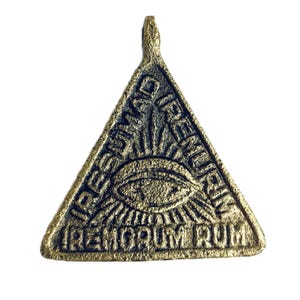 Seltenes Iremurom Lucky Medaillon Amulett von den Philippinen - Einzigartiger Schutzbringer für Glück und Sicherheit