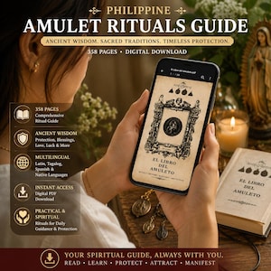 Guía de rituales con amuletos filipinos / Anting Anting PDF / Descarga digital / Libro de magia popular