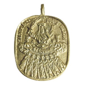 Atardar Lucky Medallion and Protection Amulet from the Philippines | Rare Handmade Filipino Talisman for Good Fortune and Safety