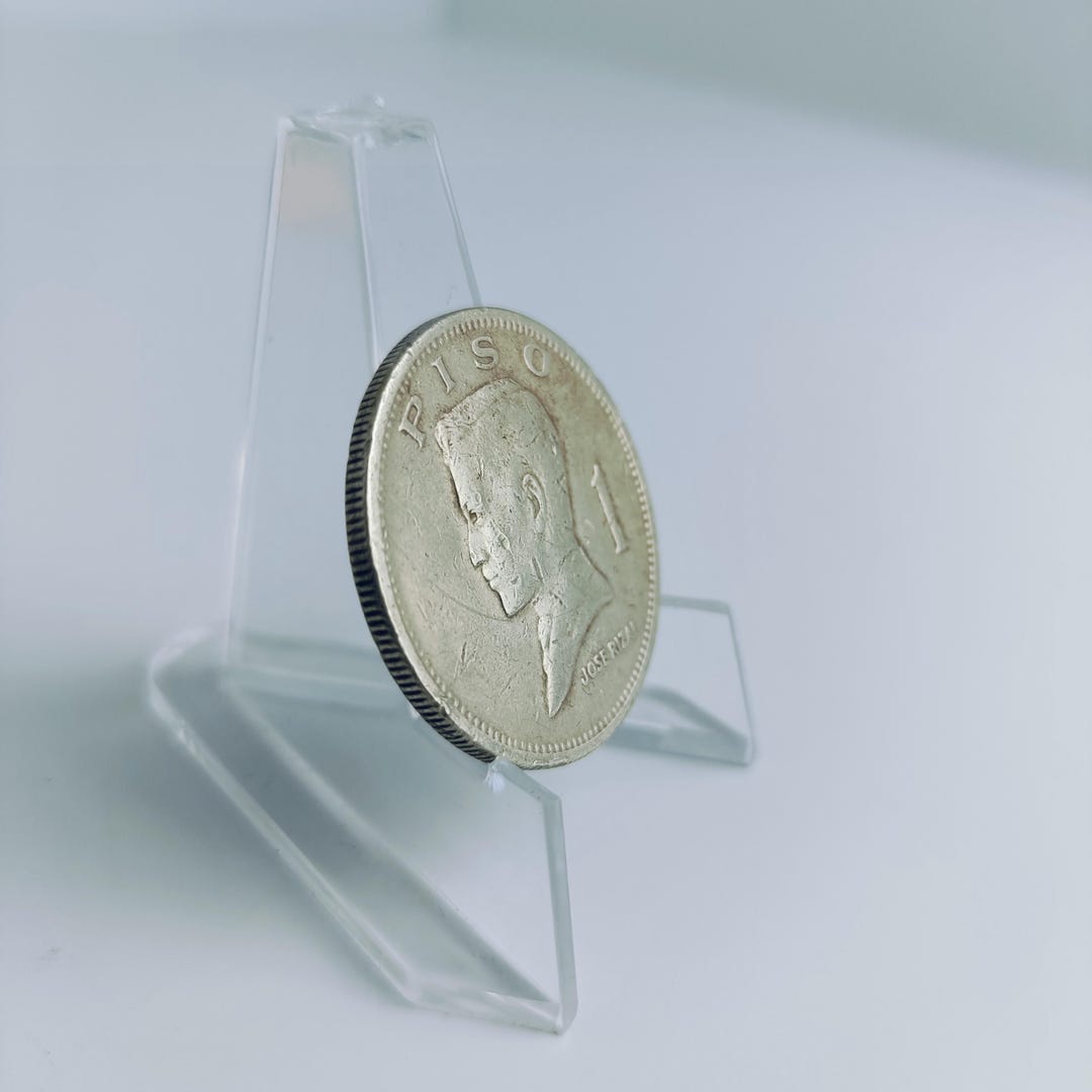 1972年フィリピン1ペソ硬貨：ホセ・リサール、貨幣コレクション - Etsy
