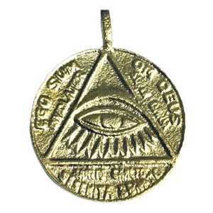Siete Llaves Amulett für Glück und Schutz | Handgefertigte philippinische spirituelle Medaille für positive Energie und Glück