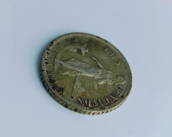 1945年フィリピン10センタボ銀貨：米国フィリピンのヴィンテージ銀貨