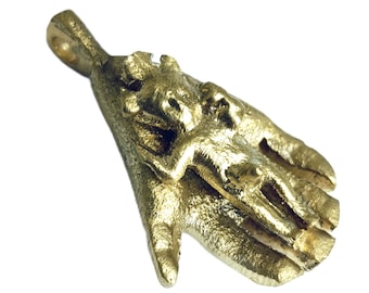Sto Niño Hubad sa Palad, in Palm Amulet for Luck and Protection | Unique Filipino Good Fortune Charm from the Philippines