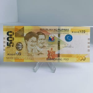 Philippines 500 2021 Replacement Star Note, Enhanced New Genereation Currency, Duterte - Diokno, Money Collection, Numismatic Item, *0644739