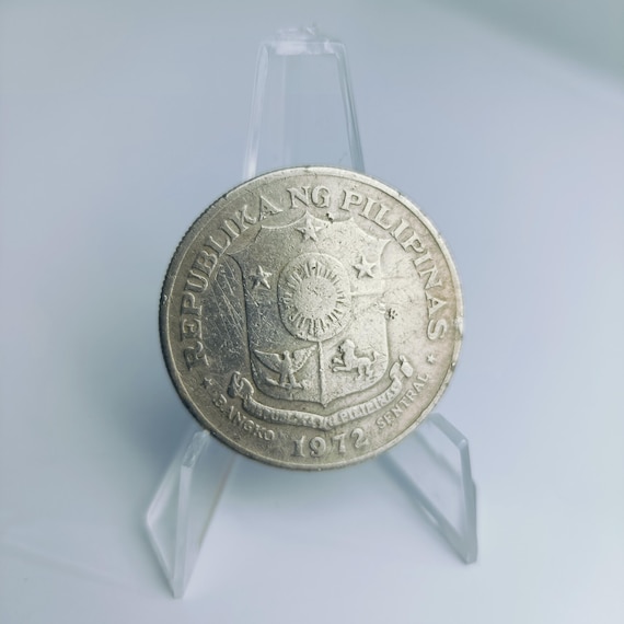 1972年フィリピン1ペソ硬貨：ホセ・リサール、貨幣コレクション - Etsy