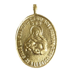 Rare Virgin Mary of Life Amulet Medal | Lucky Protection Charm | Authentic Philippine Religious Talisman