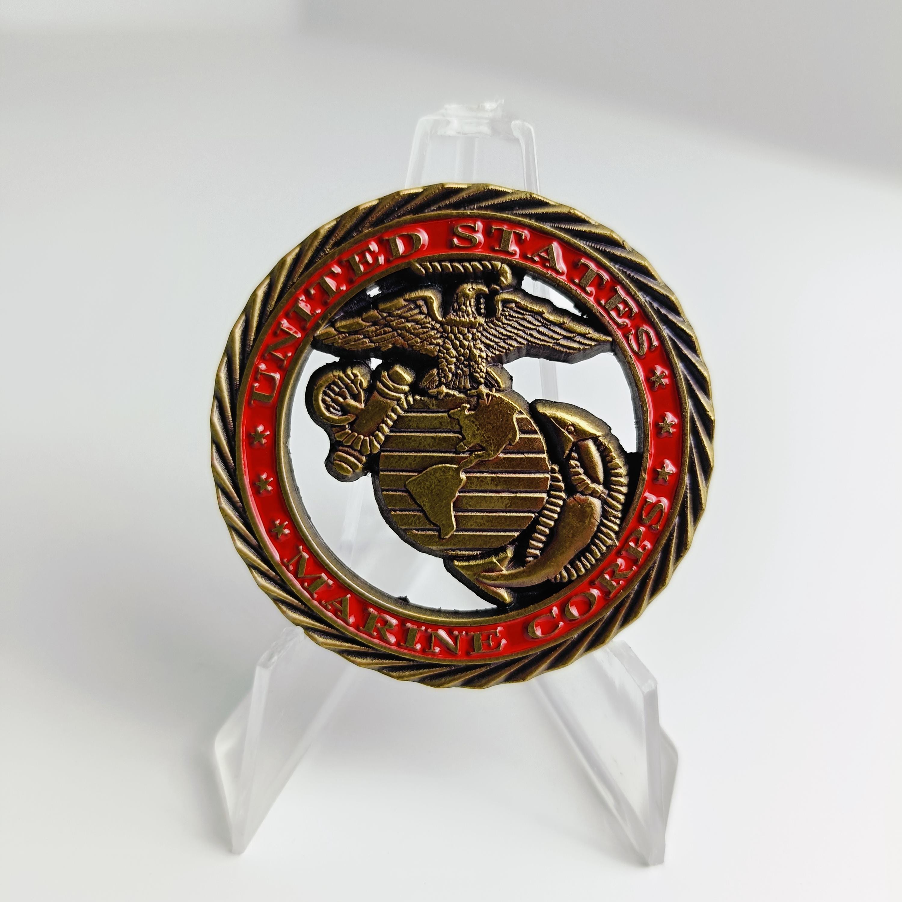 70s アメリカ製　USMC　置物 70s ミリタリー アメリカ軍 ビンテージ USMC RDF カモフラージュ