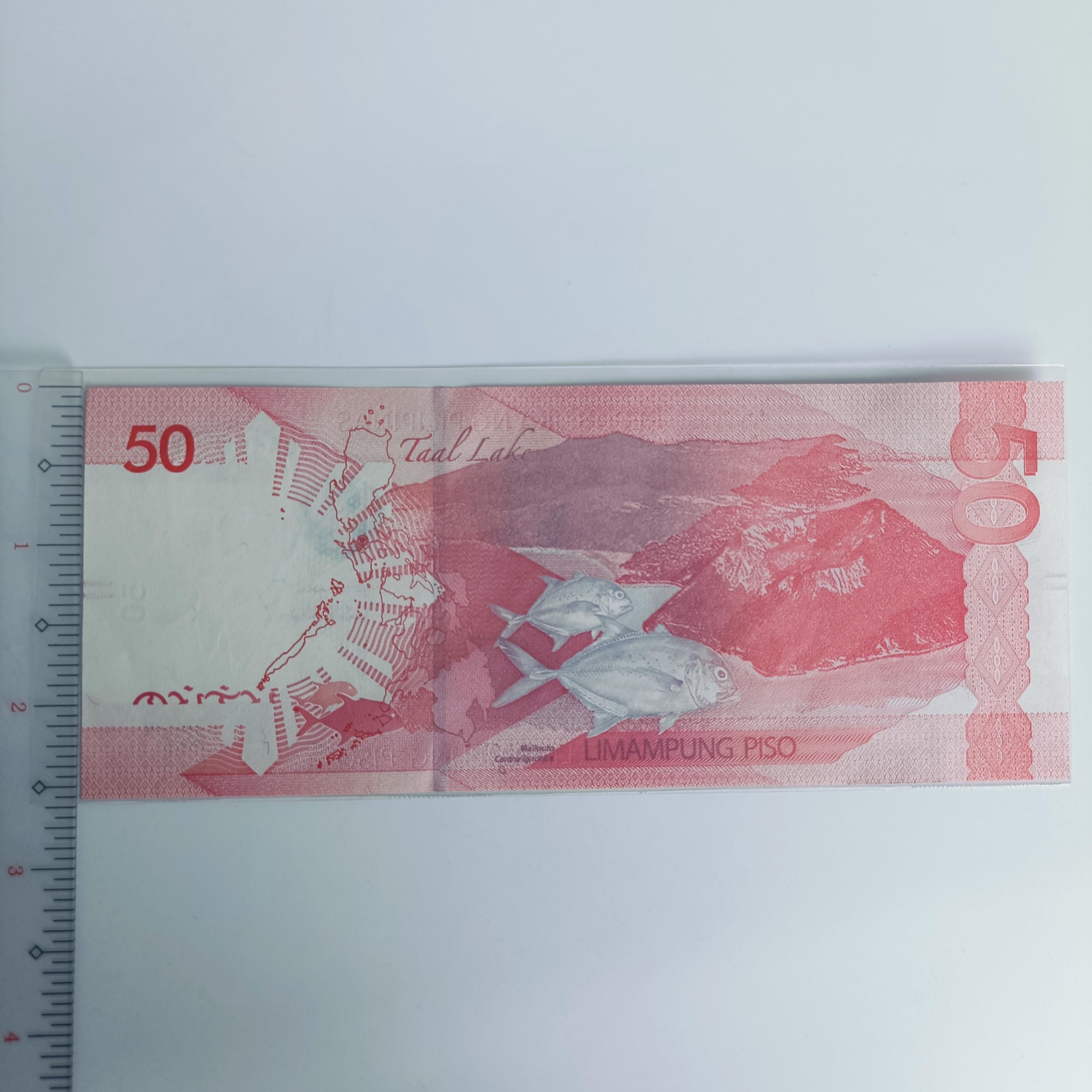 2023 50 Pesos Philippines Banknote: Marcos, Red Taal Volcano, Uncirculated  - Etsy Singapore