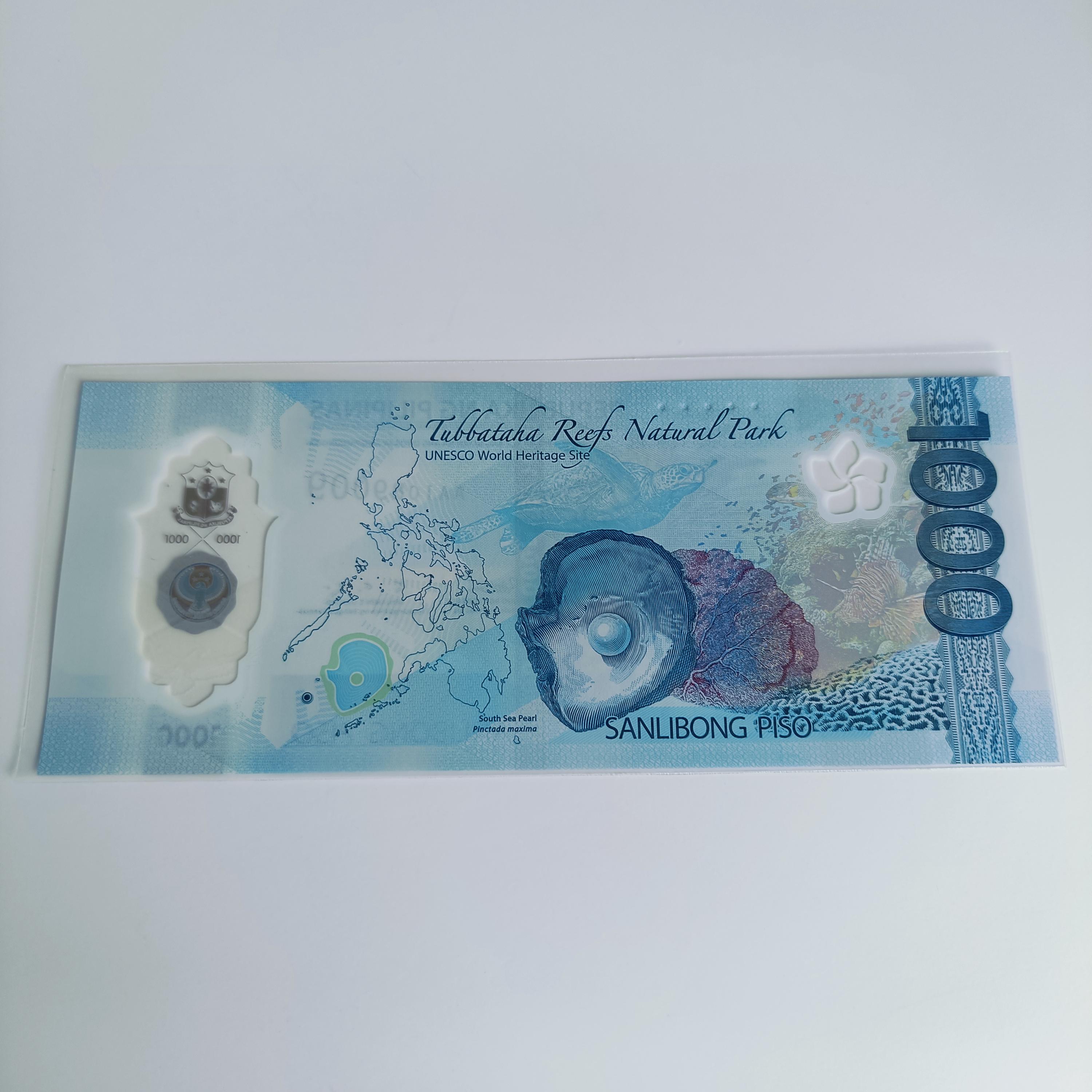敏速発送 フィリピン 1000ペソ ポリマー紙幣×4枚=計4000ペソ Yahoo