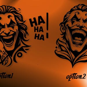 Joker character vinyl sticker for your car or laptop