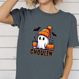 Cute Spooky shirt, Womens Ghost Sweatshirt, Spooky Season, Fall Shirt, Halloween Party Shirt, Fall Graphic Shirt, Halloween shirt