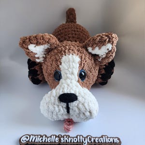 Carter il Corgi impertinente SCHEMA all'uncinetto / Peluche / Amigurumi / Modello cane / Peluche Corgi / Principiante avanzato / Cucciolo /
