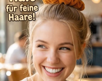 Coletero para cabello fino, sujeción fuerte, regalo de moda para mujer, regalo personalizado, regalo de cumpleaños, goma para el cabello de pana