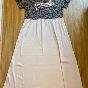 blondie t shirt dress Blondie Womens/Ladies Oversized T-Shirt Dress Universal Textiles