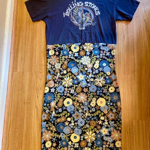 diy band shirt dress I turned an old T-shirt into a dress : r/upcycling
