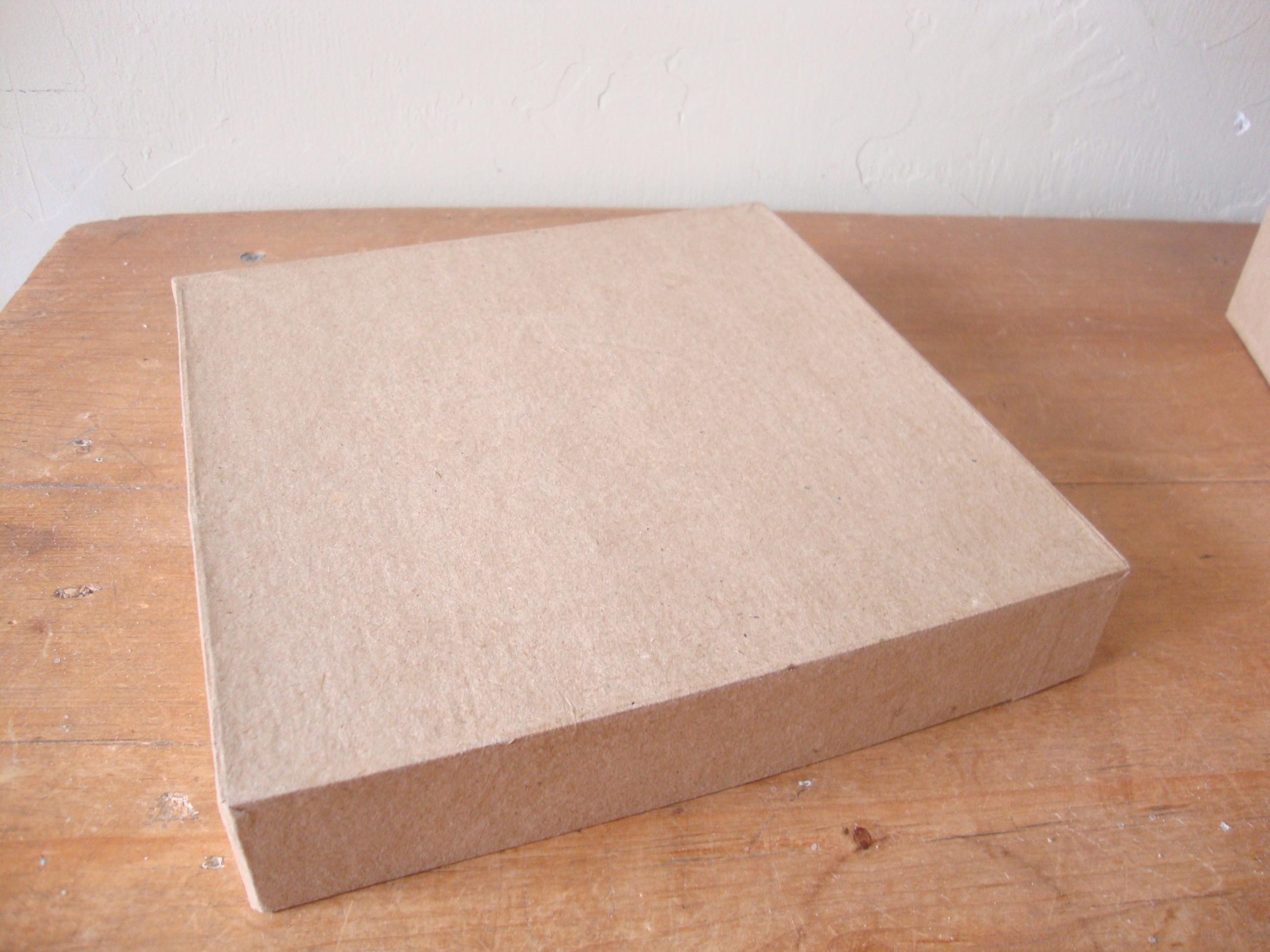 Paper Mache Box, Storage Box, Gift Wrap, Containers, Ready to