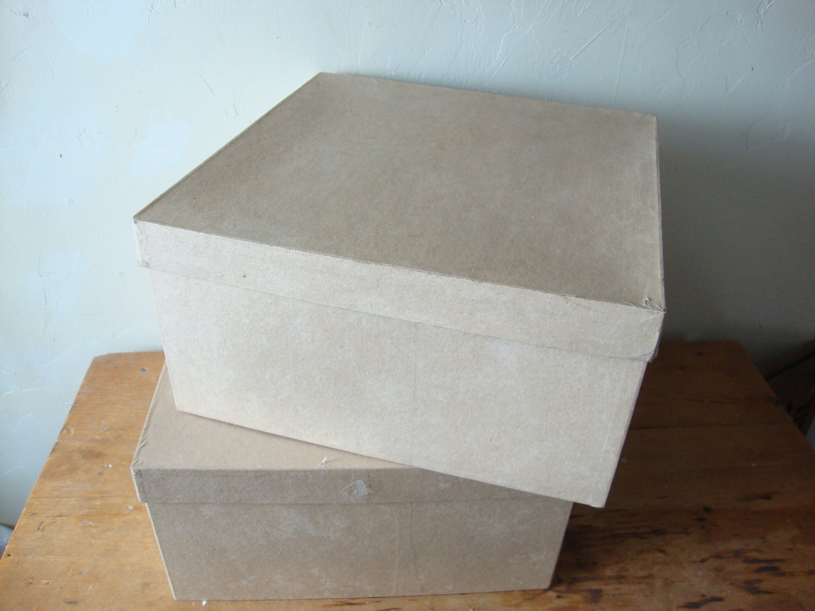Large Paper Mache Boxes 14'x14 Storage Containers Etsy