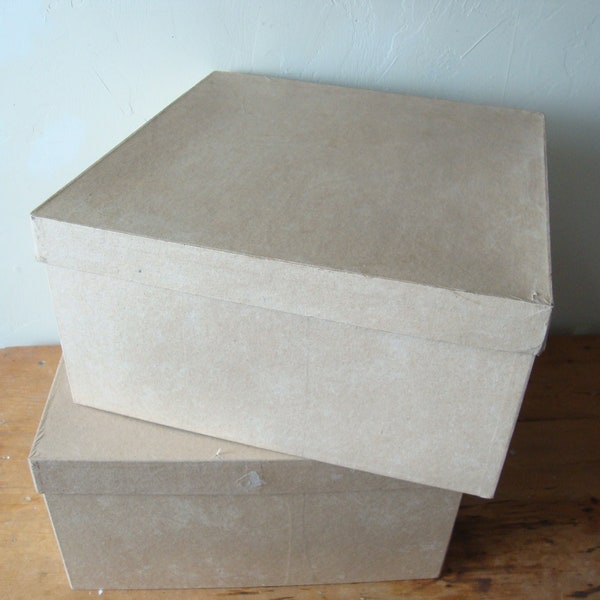 Paper Mache Boxes Etsy