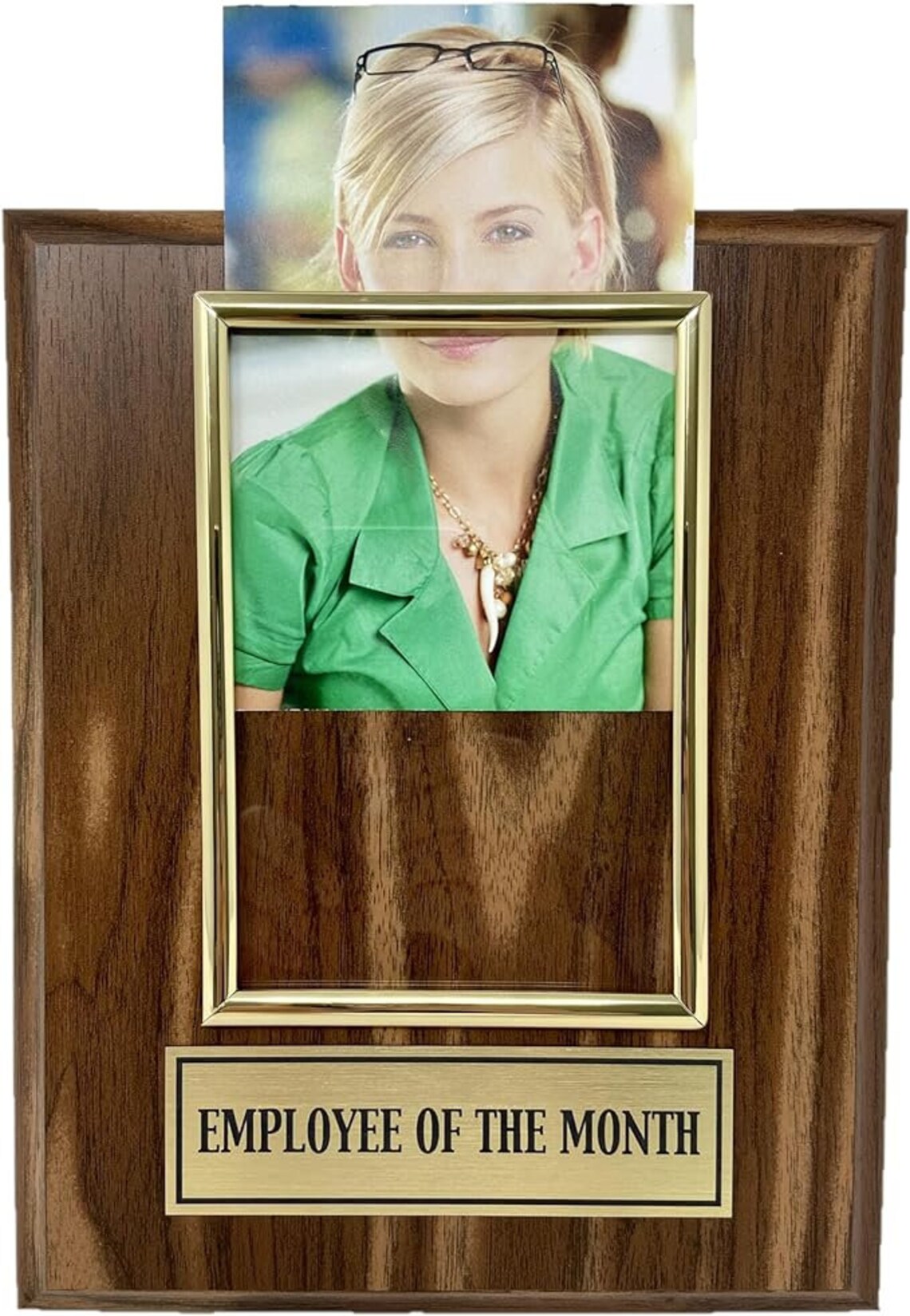 Weysat 12 Pcs Employee Of The Month Award Plaque Frames - Holds 4x6 Photo, Wooden Appreciation Gift For Staff - View #5