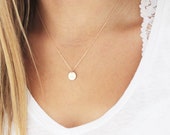 Personalized Necklace, Charm Necklace, Gifts for Her, Dainty Initial Necklace, Custom Initial Charms Necklace, Bridesmaids Gift, Monogram