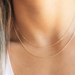 Dainty Necklaces, Necklaces for Women, Silver or Gold Necklaces, Dainty Necklaces Layered Necklace Set of 2, Necklace, Womens Necklace