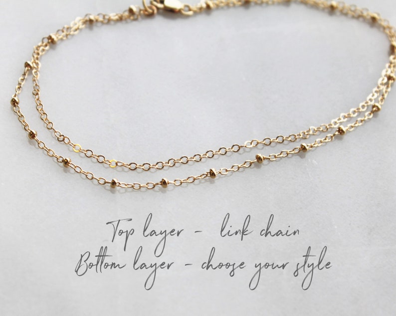 Anklet for Women Anklet Bracelet Gold Anklet Simple Chain image 3