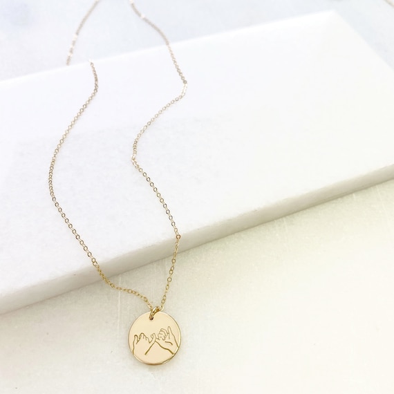 Pinky store promise pendant