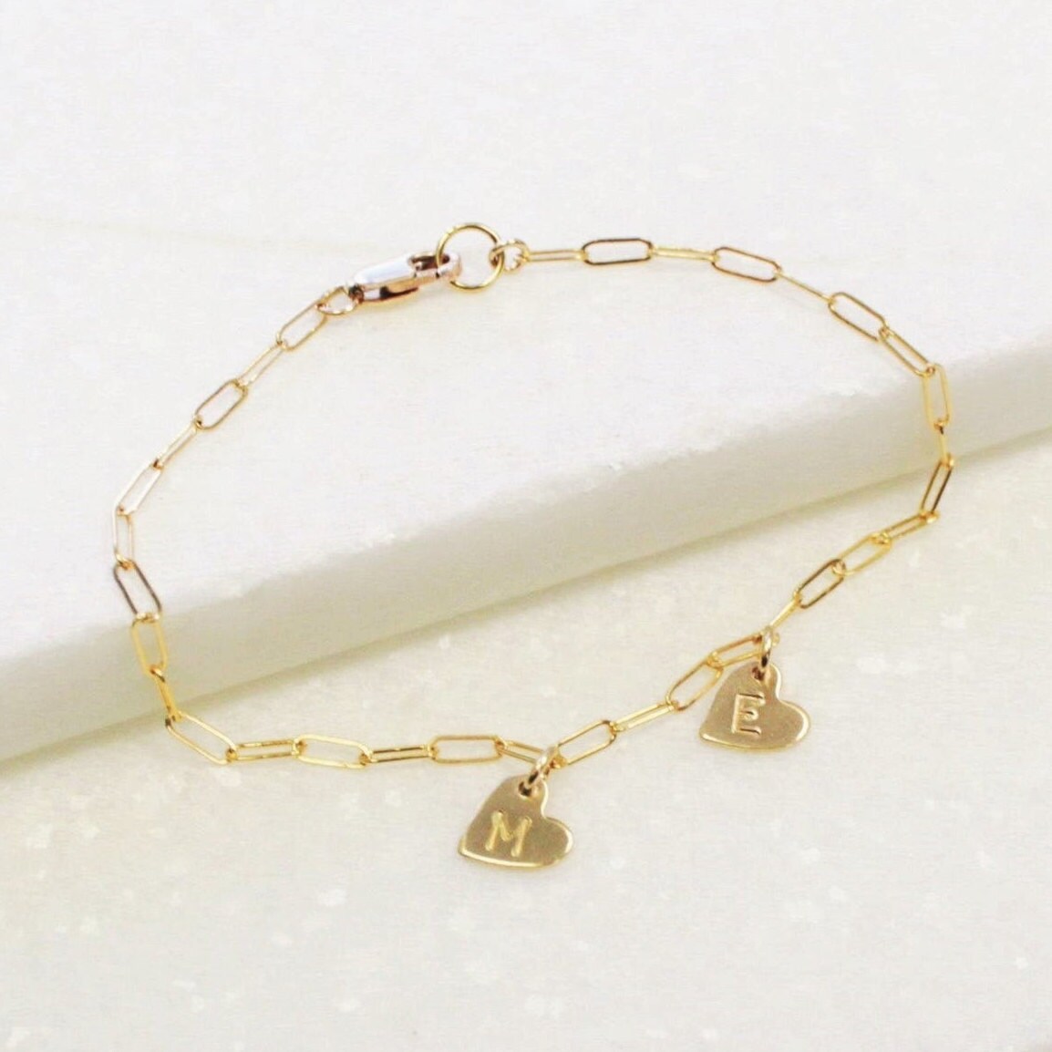 Heart Charm Bracelet