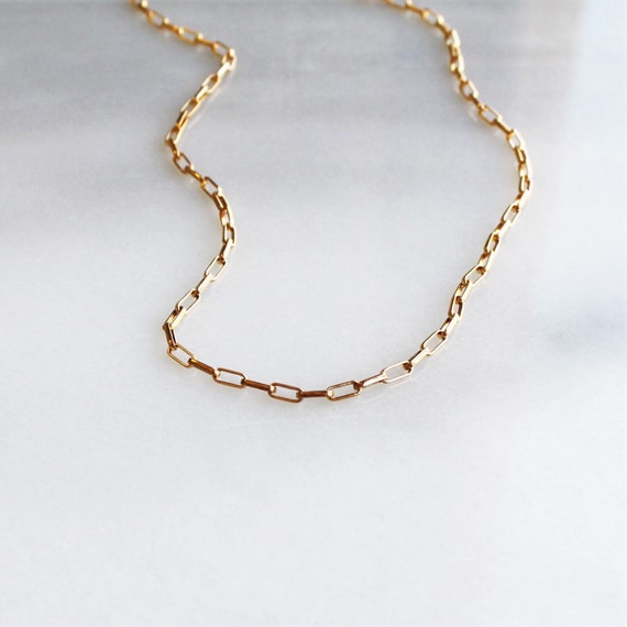 14K Gold Duo Roma Link Necklace - Gold Designer Necklaces - Jo Nayor – The  Ear Stylist by Jo Nayor