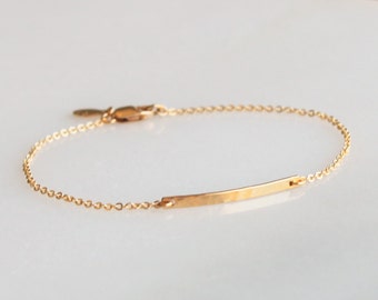 Bracelets for Women, Silver or Gold Bracelet, Bar Bracelet, Gifts for Her, The Silver Wren, Gift Idea, Dainty Jewelry, Dainty Bracelet