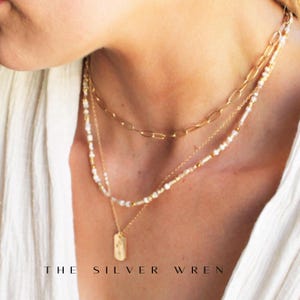Seed Bead Necklaces for Women, Small Beaded Necklace, Dainty Necklace, Dainty Jewelry, Layer Necklace, Gifts for Her