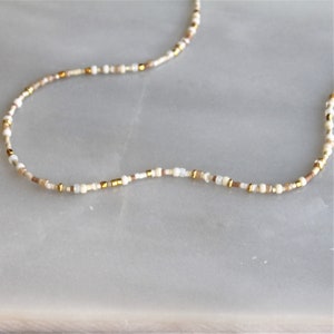 Seed Bead Necklaces for Women, Small Beaded Necklace, Dainty Necklace, Dainty Jewelry, Layer Necklace, Gifts for Her image 2