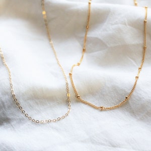 Dainty Necklaces, Dainty Necklaces Layered, Layer Necklace Set of 2, Silver or Gold Necklace, Necklace, Necklaces for Women, Womens Necklace image 4