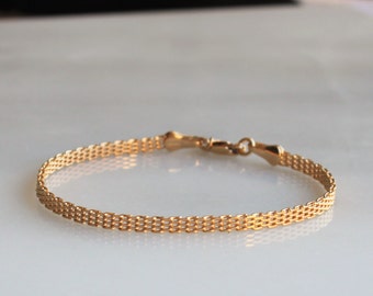 Gold Bracelet, Dainty Chain Bracelets for Women, Gift for Women, Gifts for her, Dainty Bracelet, Gold Chain Infinity Bracelet, Jewelry