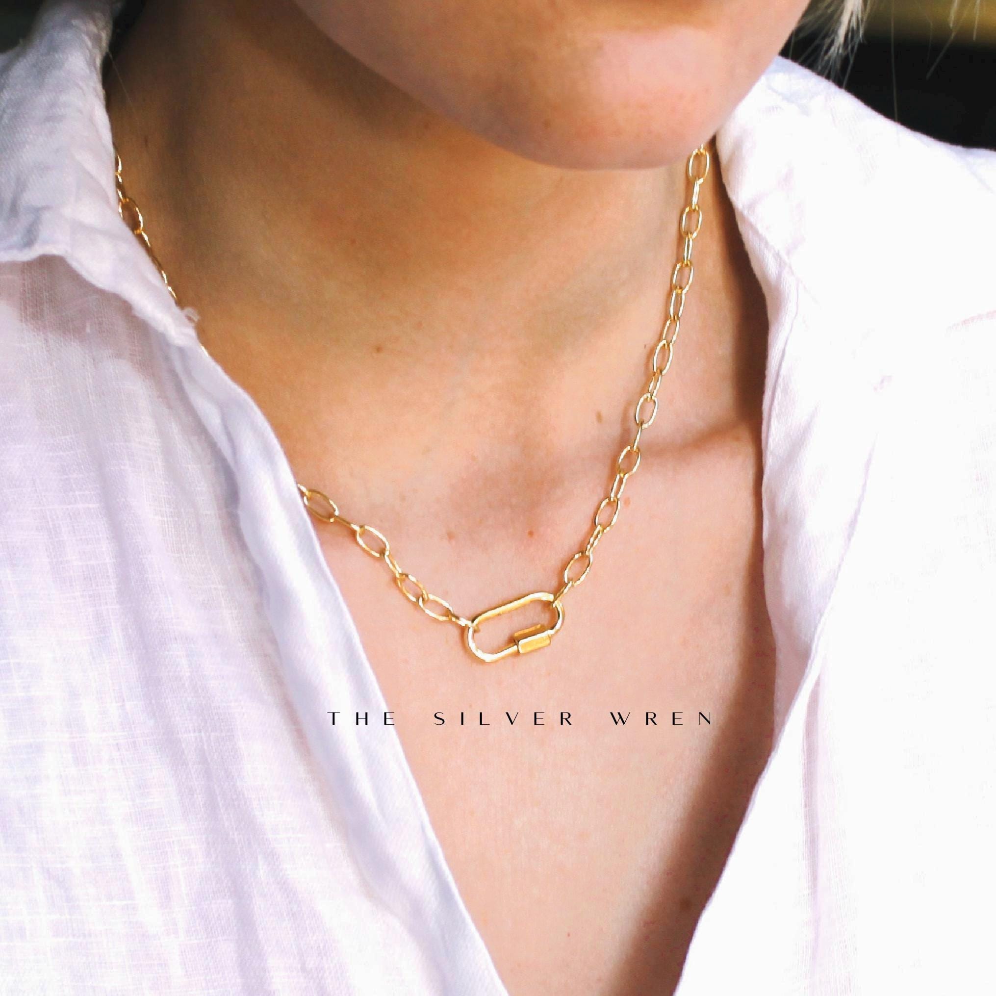 Carabiner Charm Holder Pendant Necklace, Dainty Necklace, Jewelry, Necklace, Gifts for Her, Gold Jewelry, Birthday Gifts, Charming Moments - Etsy Carabiner Charm Holder Pendant Necklace, Dainty Necklace, Jewelry, Necklace, Gifts for Her, Gold Jewelry, Birthday Gifts, Charming Moments - Etsy