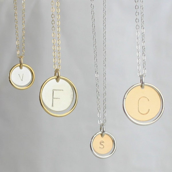 Bee You Necklace in Mixed Metals main image 1
