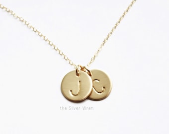 Gold Necklace, Personalized Necklace, Initial Necklace, Gift for Mom, Personalized Gold Necklace, Mothers Necklace, Personalized Jewelry
