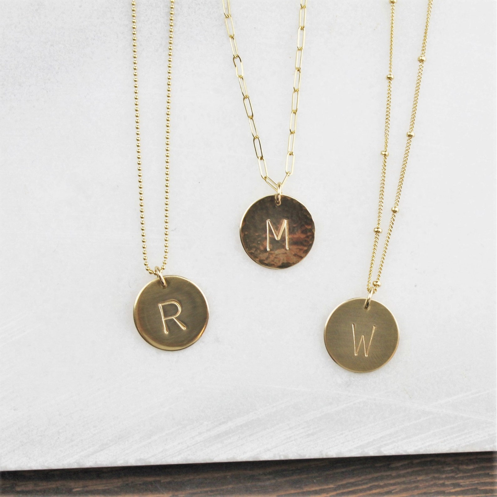 Necklaces for Women Custom Initial Necklace Personalized - Etsy