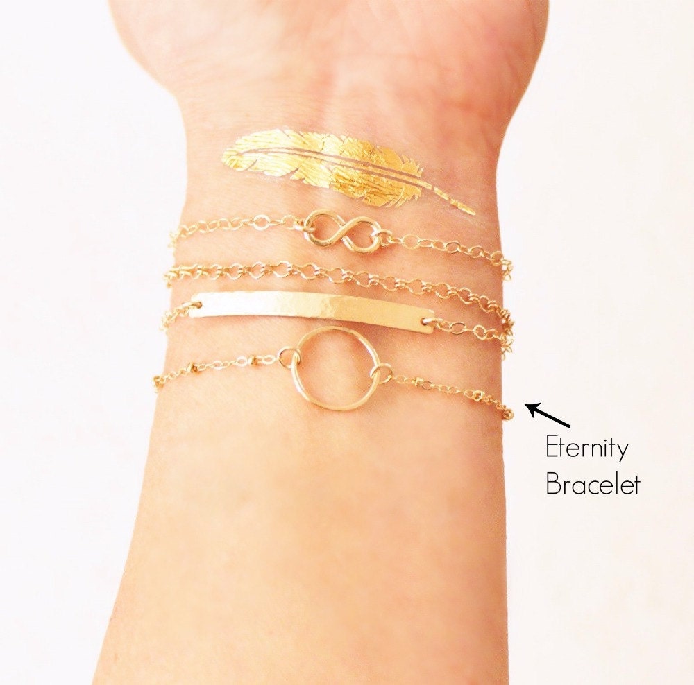 Gold Ring Bracelet Gifts for her Gold Bracelet Gift for Etsy