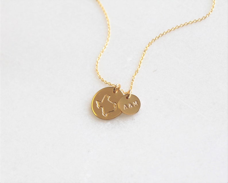 College ketting, College geschenken, afstudeercadeaus voor haar, zilver, roos, gouden ketting, gepersonaliseerde sieraden, afstudeercadeau, alumni cadeau afbeelding 5